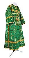 Subdeacon vestments - rayon brocade S3 (green-gold)