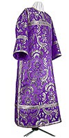 Clergy stikharion - metallic brocade BG4 (violet-silver)