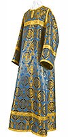 Child stikharion (alb) - metallic brocade B (blue-gold)