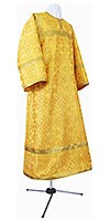 Child stikharion (alb) - metallic brocade B (yellow-gold)