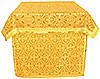 Holy Table vestments - brocade B (yellow-gold)