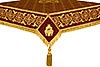 Embroidered Holy table cover no.6 (claret-gold)