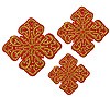 Hand-embroidered crosses - D127