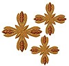 Hand-embroidered crosses - D130