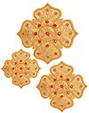 Hand-embroidered crosses - D169