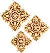 Hand-embroidered crosses - D175