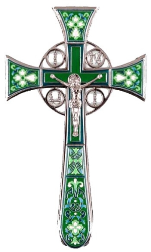 Blessing cross no.4-1 (green)