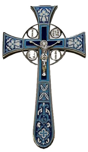 Blessing cross no.4-1 (dark-blue)