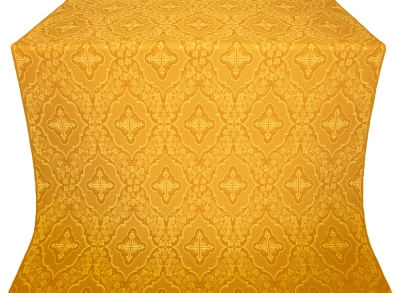 Don silk (rayon brocade) (yellow/gold)