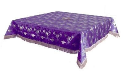 Holy Table cover - brocade BG1 (violet-silver)