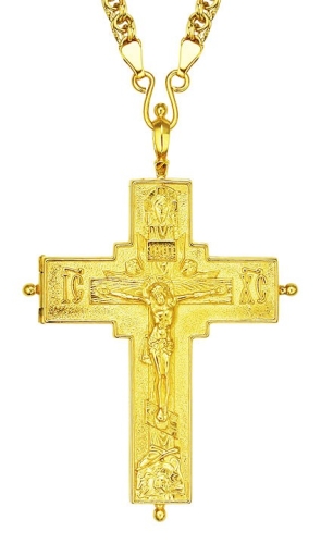 Pectoral cross-reliquary - A67LP (with chain)