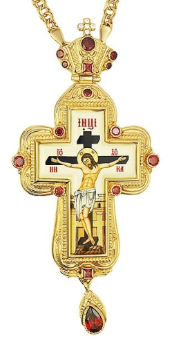 Pectoral priest cross no.285 with chain