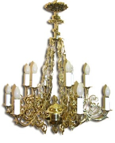 One-level church chandelier - LR12 (4 lights)
