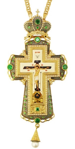 Pectoral cross with adornment - A287