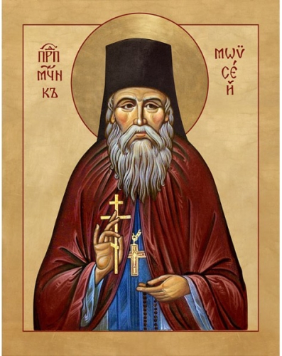 Icon: Holy Hieromartyr Moses (Kozhin) - PVK37