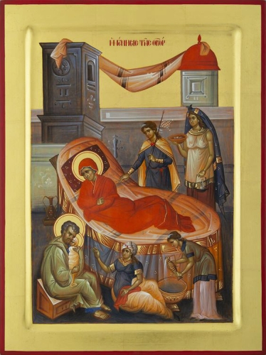 Icon: Nativity of the Most Holy Theotokos - O