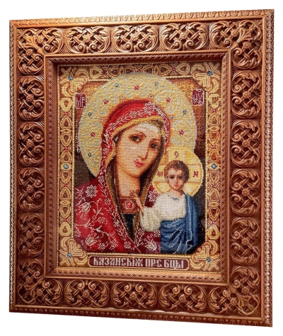 Carved icon kiot  - B2