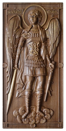 Icon: Holy Archangel Michael - P27 (11.8''x19.7'' (30x50 cm))