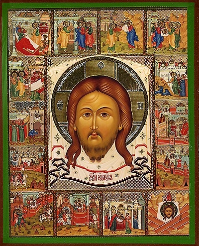 Religious Orthodox icon: Holy Napkin - 3