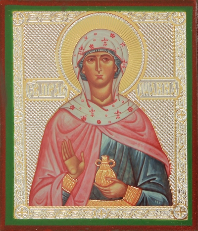 Religious icon: Holy Righteous Johanna