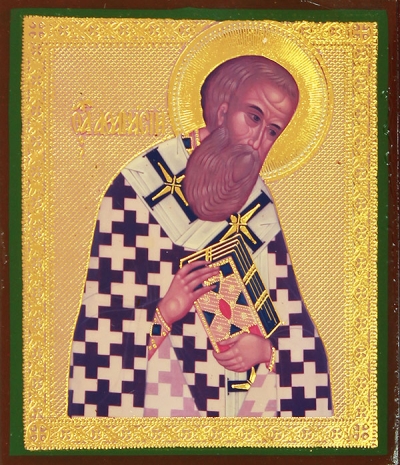 Religious icon: Holy Hierarch Athanasius the Great