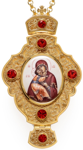 Bishop encolpion panagia no.010a